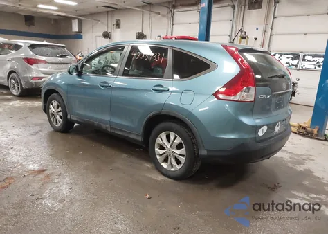 2013 Honda Cr-V Ex from USA, damaged, VIN 5J6RM4H5XDL007507